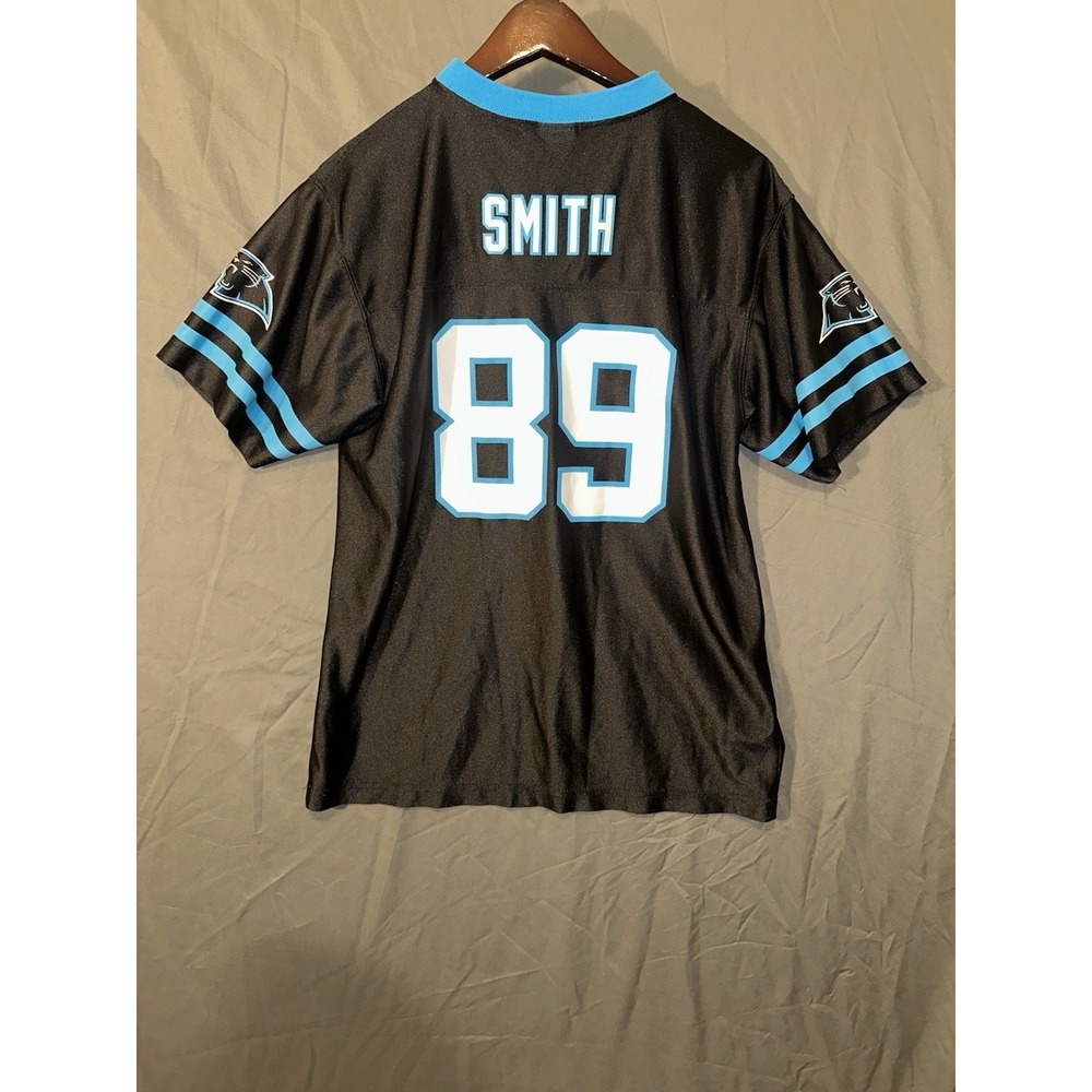 Steve Smith Carolina Panthers Black NFL‎ Players Youth XL 18-20 Football Jersey